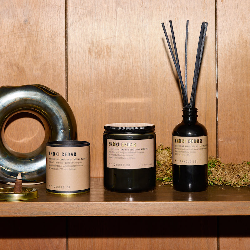 Enoki Cedar– Alchemy Candle