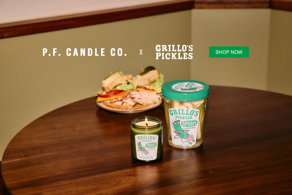 Grillo's x P.F. standard candle main banner desktop