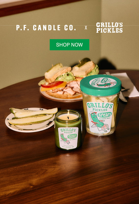 Grillo's x P.F. standard candle main banner mobile
