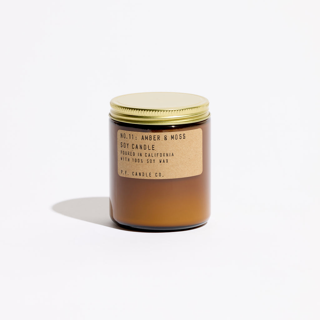 Amber & Moss Standard Candle | P.F. Candle Co. Wholesale