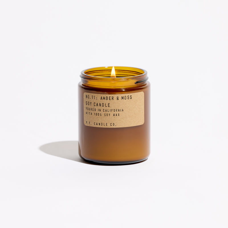 Amber & Moss Standard Candle | P.F. Candle Co. Wholesale